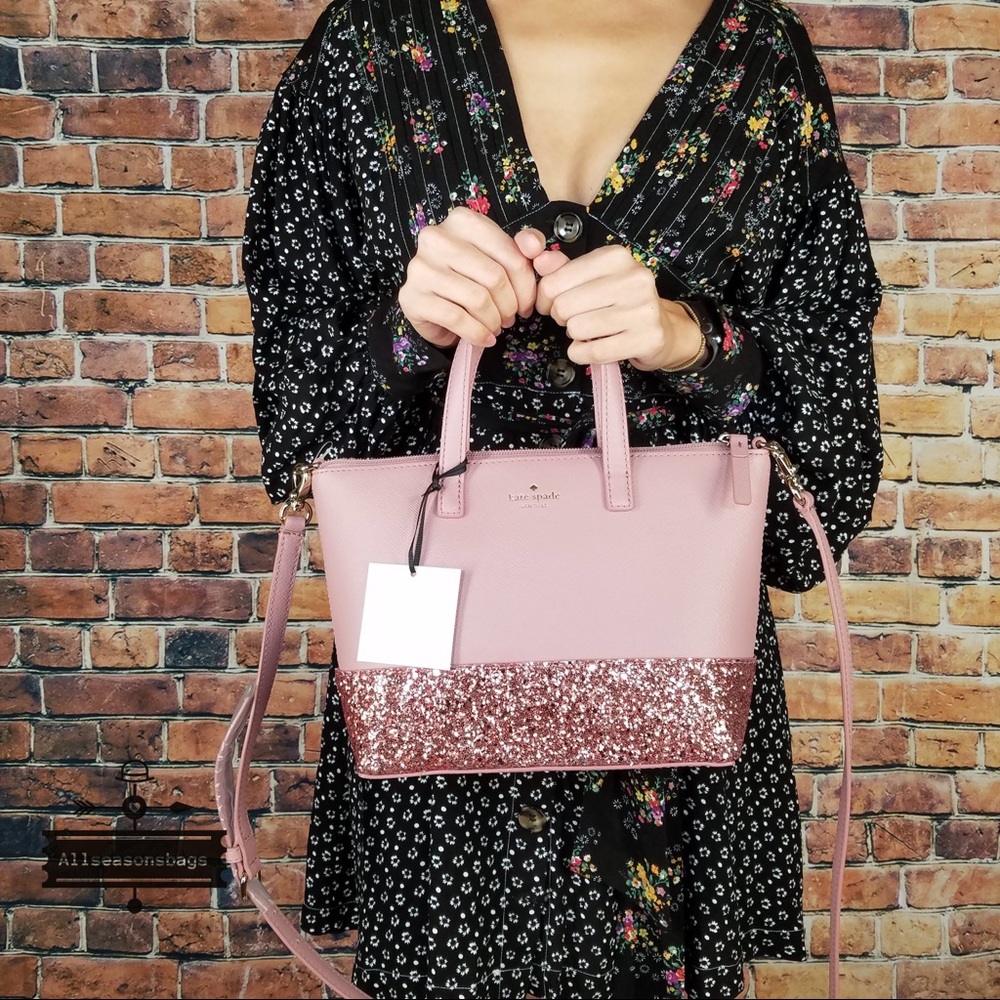 Kate spade Ina Greta Court crossbody glitter bag - Picture 5 of 8